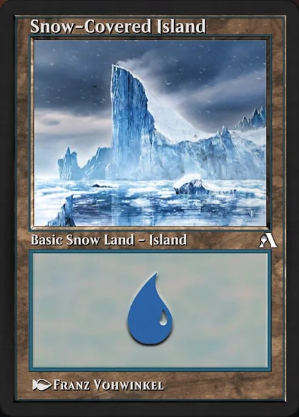 Snow-Covered Island