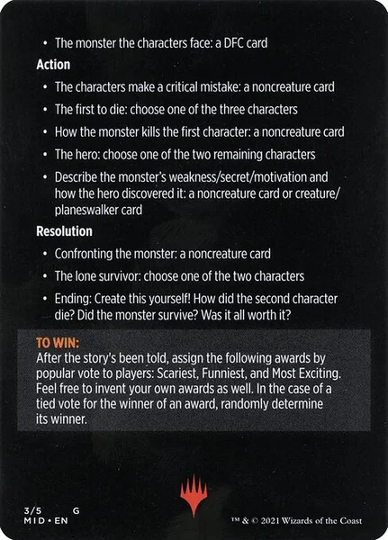 Into the Story: Horror Edition // Into the Story (cont'd)