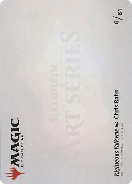 Righteous Valkyrie // Righteous Valkyrie