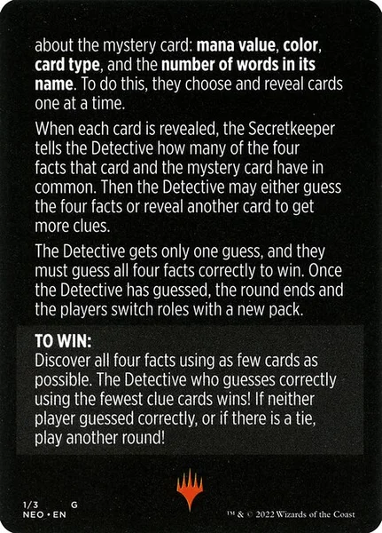 Booster Sleuth // Booster Sleuth (cont'd)