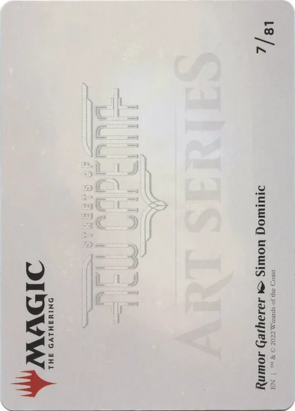 Rumor Gatherer // Rumor Gatherer