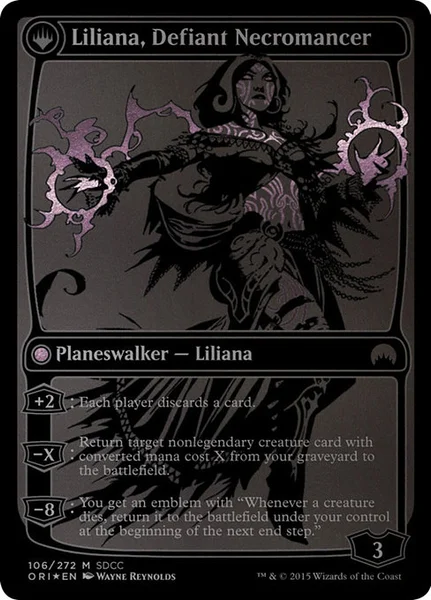 Liliana, Heretical Healer // Liliana, Defiant Necromancer