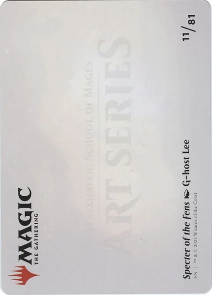 Specter of the Fens // Specter of the Fens